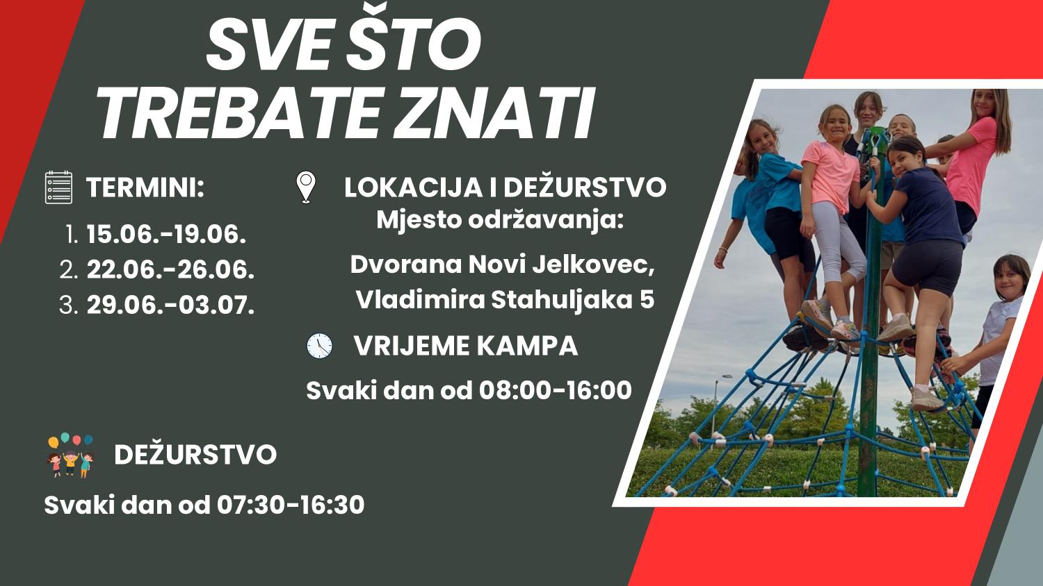 LJETNI SPORTSKI KAMP Sesvete