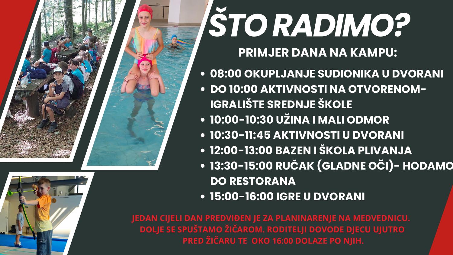 LJETNI SPORTSKI KAMP Sesvete